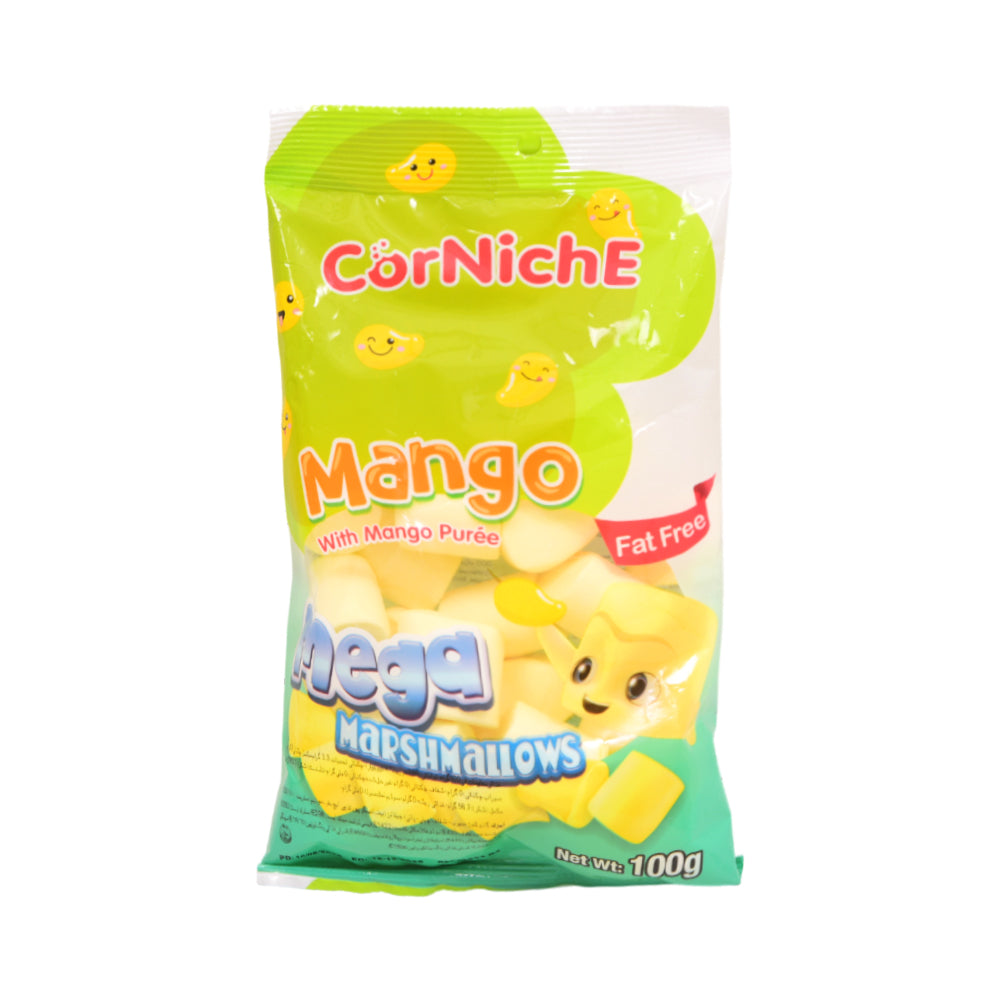 CORNICHE MARSHMELLOWS MEGA MANGO PUREE FAT FREE 118 GM