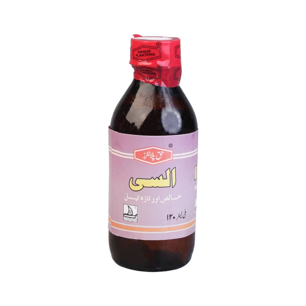 HAQUE PLANTERS LINSEED 120 ML 120 ML