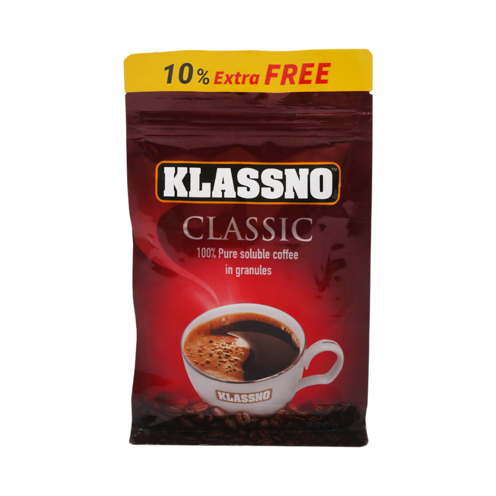 KLASSNO COFFEE CLASSIC POUCH 220 GM