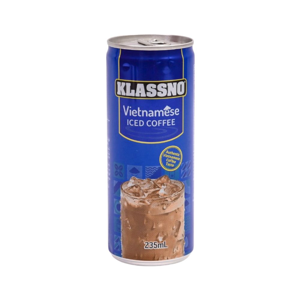 KLASSNO VIETNAMESE ICED COFFEE AUTHENTIC VIESNAMESE CAN 235