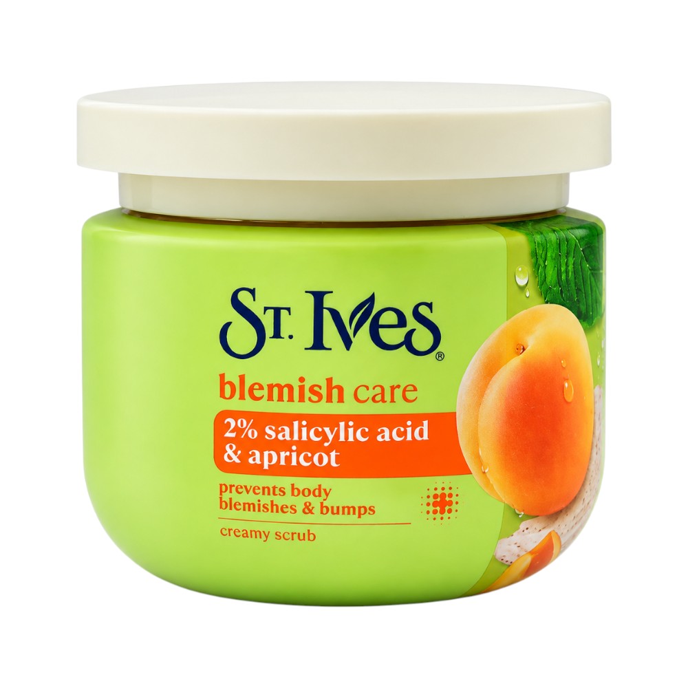 ST.IVES BLEMISH CARE APRICOT BODY SCRUB 300 GM