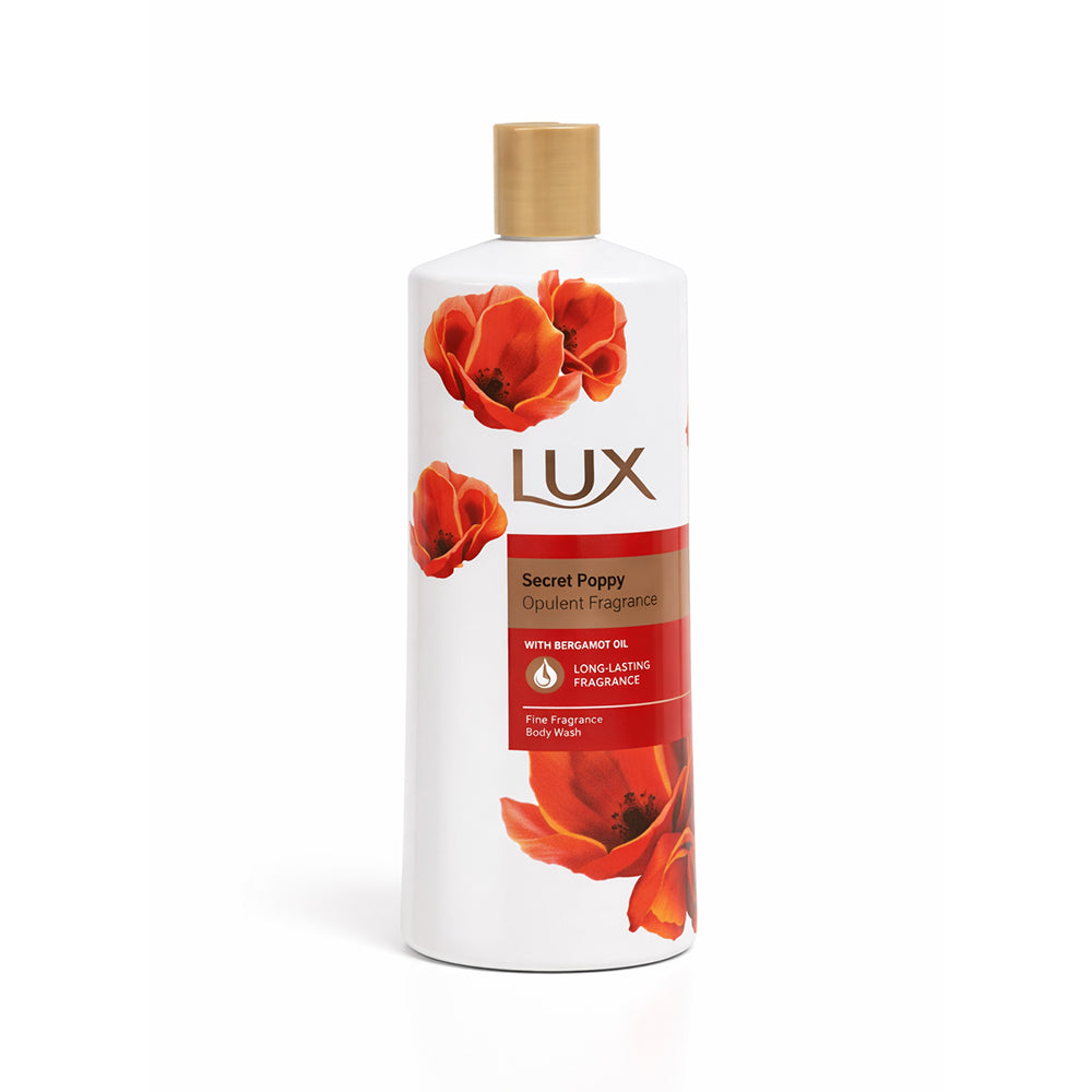 LUX BODY WASH SECRET POPPY FRAGRANCE 600 ML