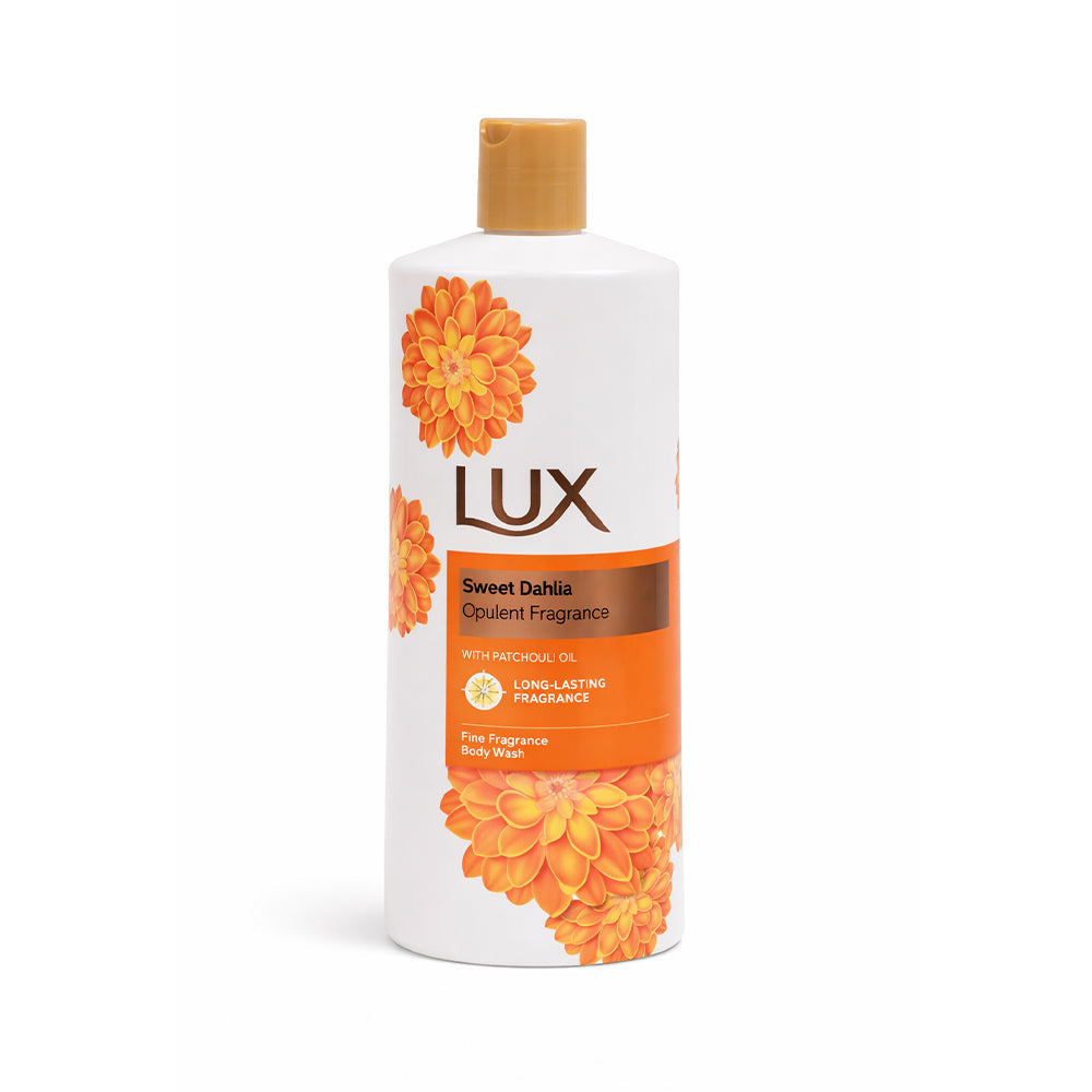 LUX BODY WASH SWEET DAHLIA LONG LASTING 600 ML