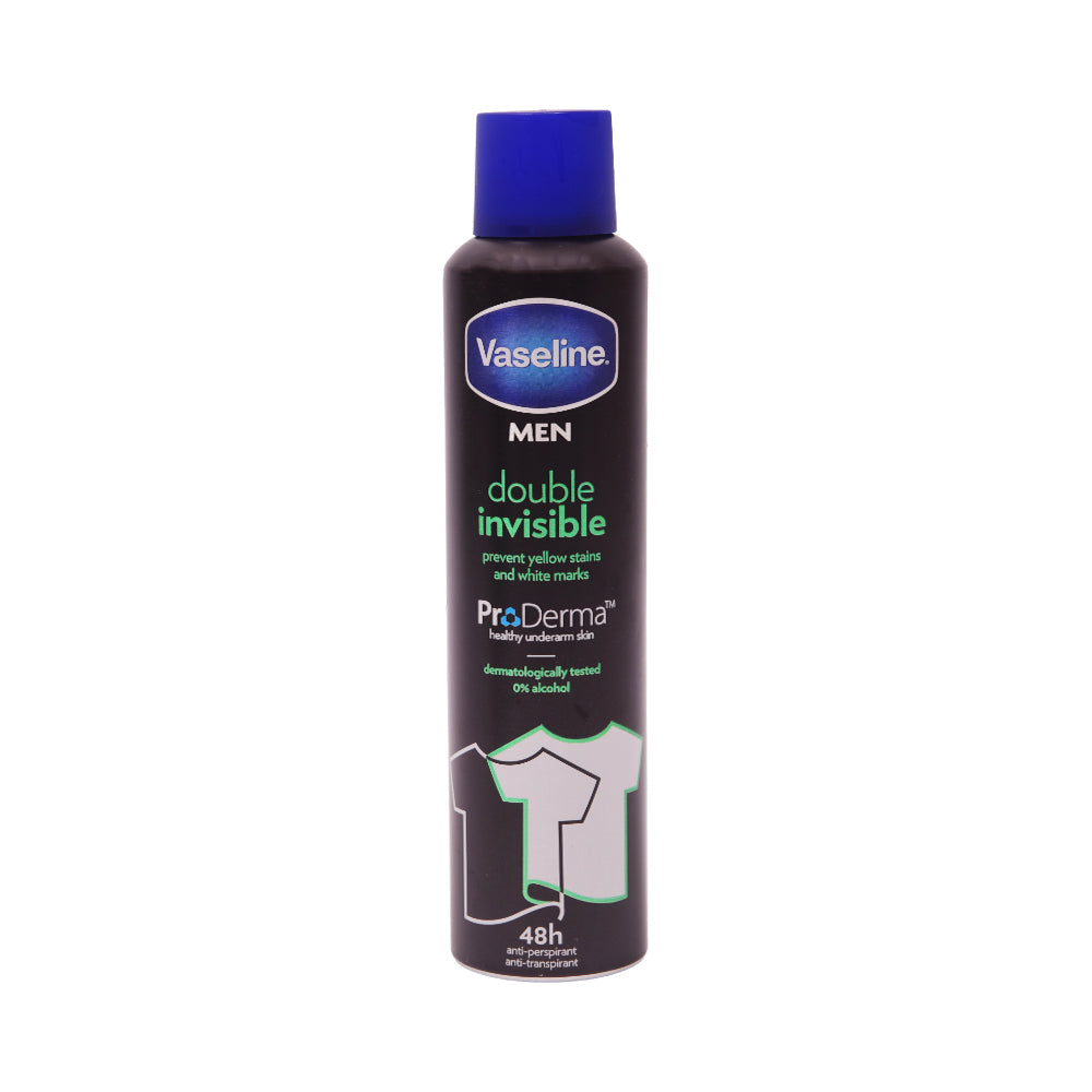 VASELINE DEO SPRAY DOUBLE INVISIBLE 250 ML