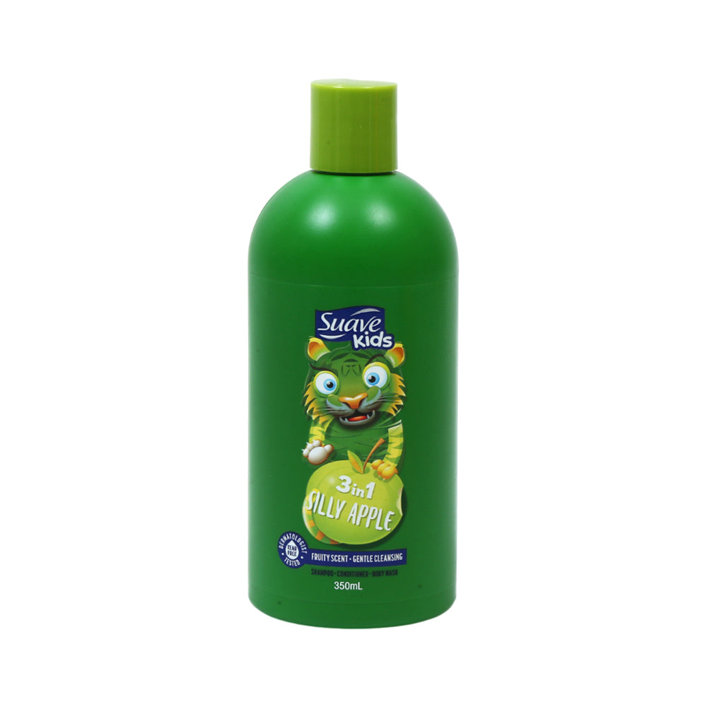 SUAVE KIDS SHAMPOO SILLY APPLE 3IN1 350 ML