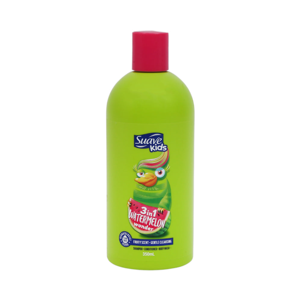 SUAVE KIDS SHAMPOO WATERMELON WONDER 3IN1 350 ML