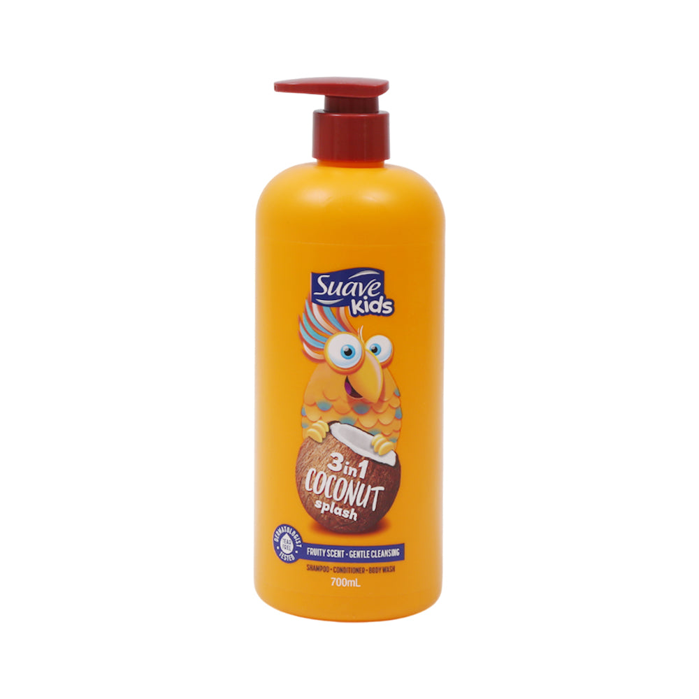 SUAVE KIDS SHAMPOO COCONUT SPLASH 3IN1 700 ML