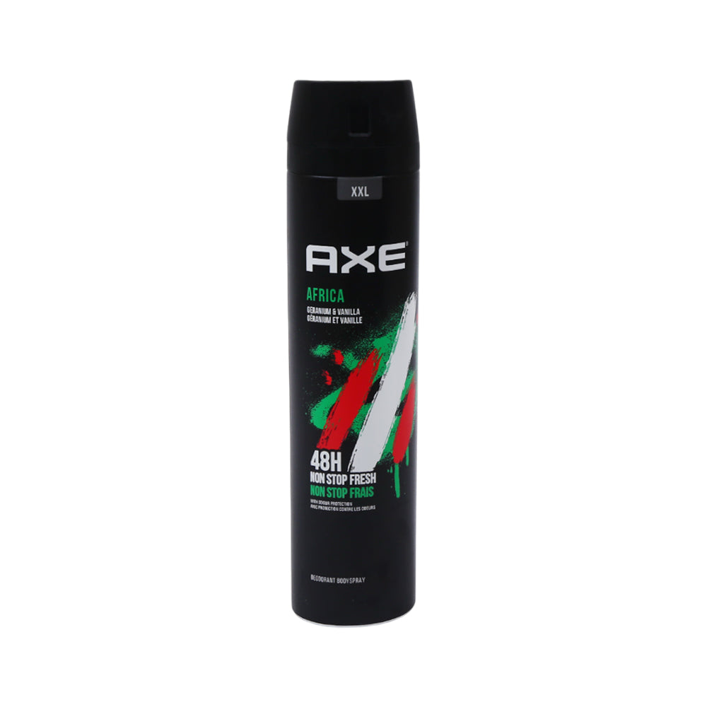 AXE DEODORANT AFRICA GERANIUM & VANILA 250 ML