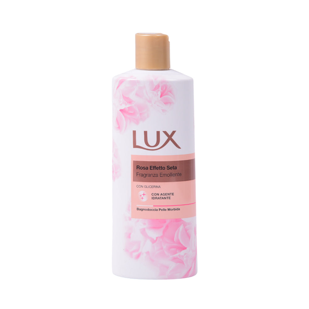 LUX SHOWER GEL ROSE EMOLLIENT SILK EFFECT 500 ML
