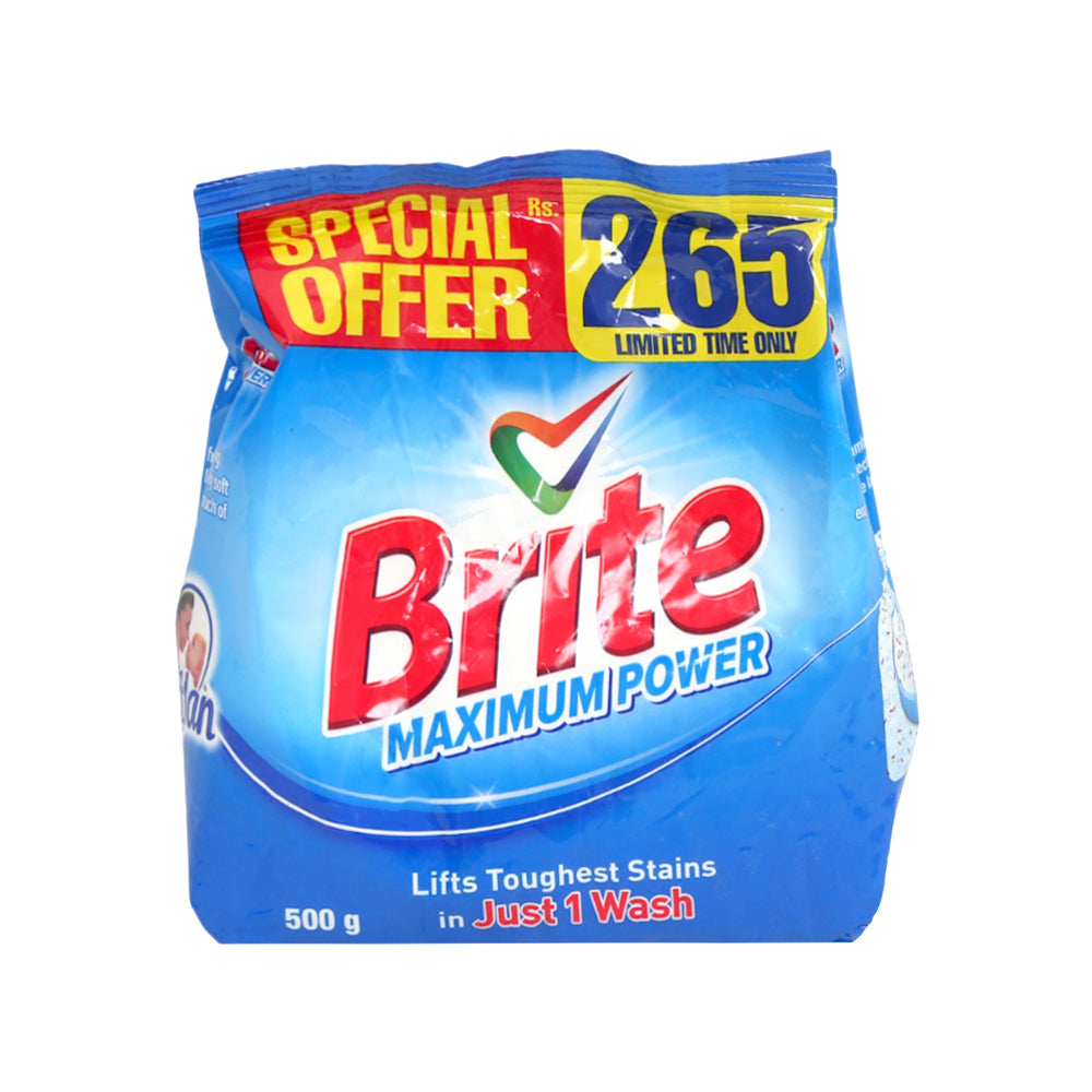 BRITE MAXIMUM POWER PROMO 500GM