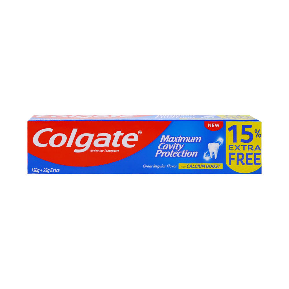 COLGATE TOOTH PASTE MAXIMUM CAVITY PROTECTION 173 GM