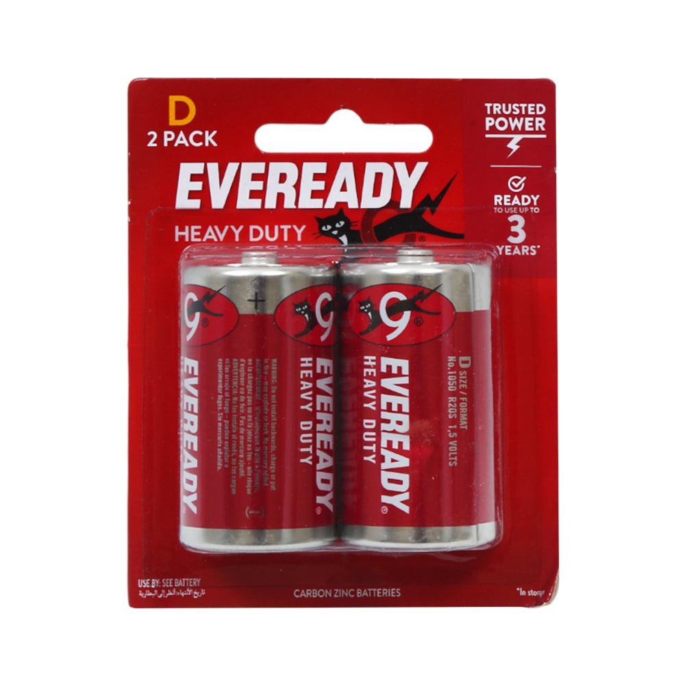 EVEREADY 1050BP2-(D-SIZE)