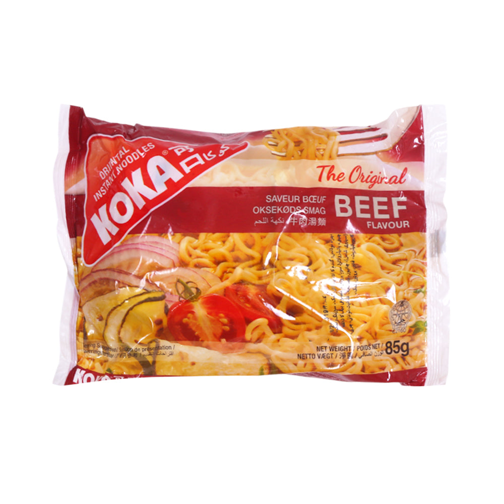 KOKA INSTANT NOODLES BEEF FLAVOUR 85 GM
