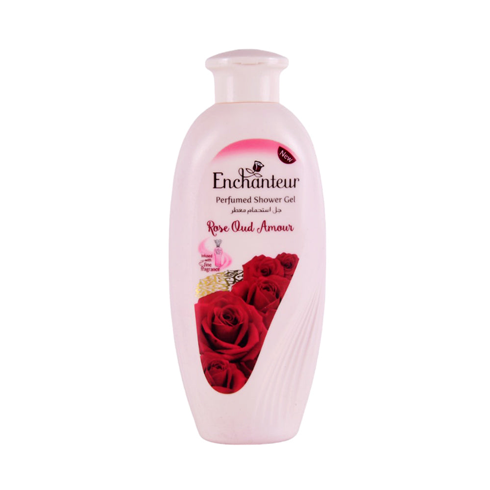 ENCHANTEUR SHOWER GEL ROSE OUD AMOUR 250 ML