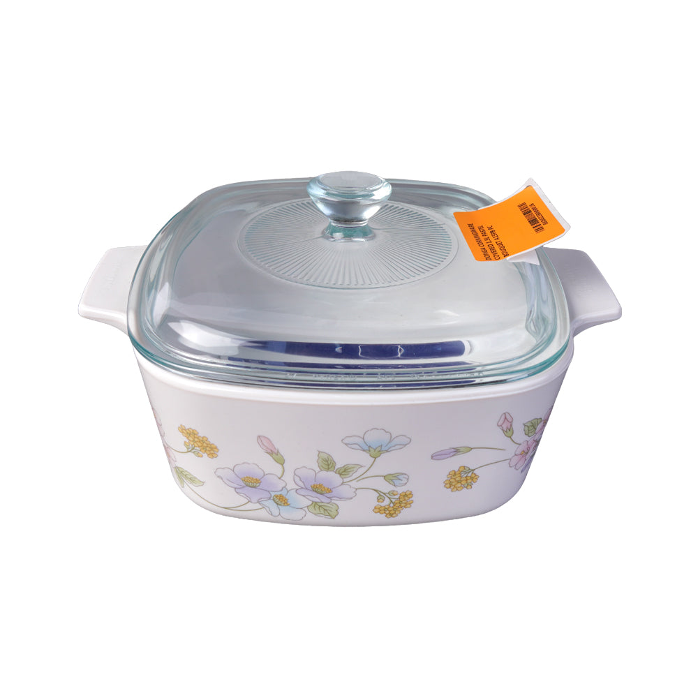 DONGA CORNINGWARE COVERED 1.5L PASTEL BOUQUET A15PB PC