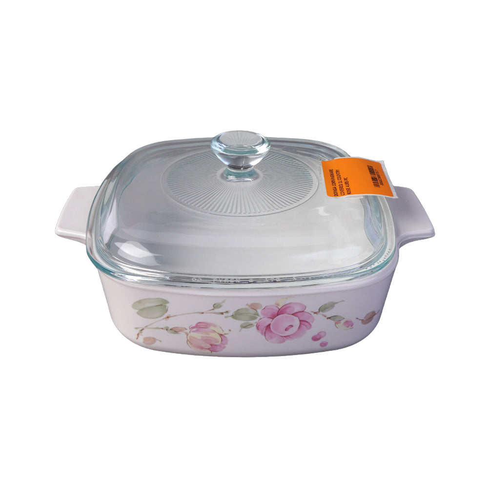DONGA CORNINGWARE COVERED 1L COUNTRY ROSE A1RS PC