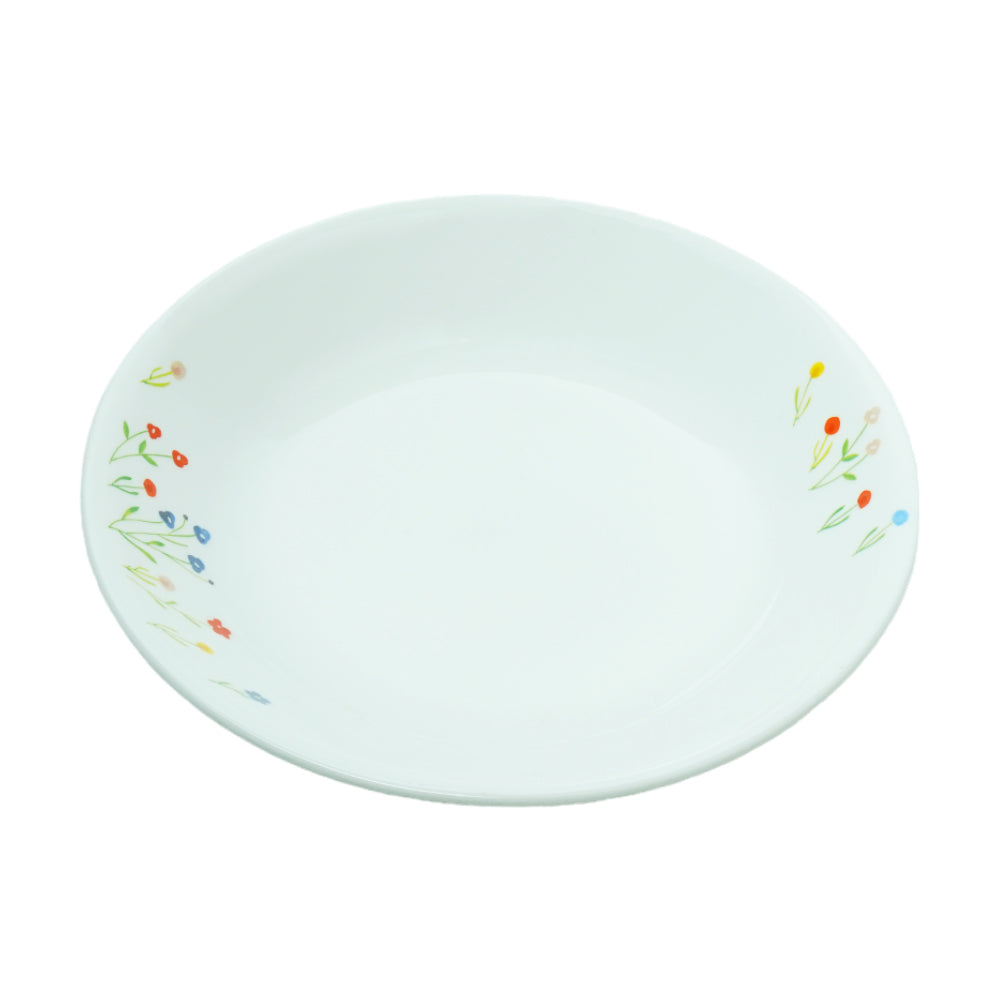 PLATE DEEP CORNINGWARE FLOWER HILL