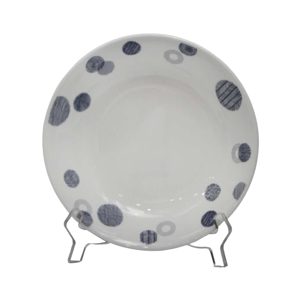 PLATE DEEP CORNINGWARE ESCAPE TO BLUE 420 ETB-LP