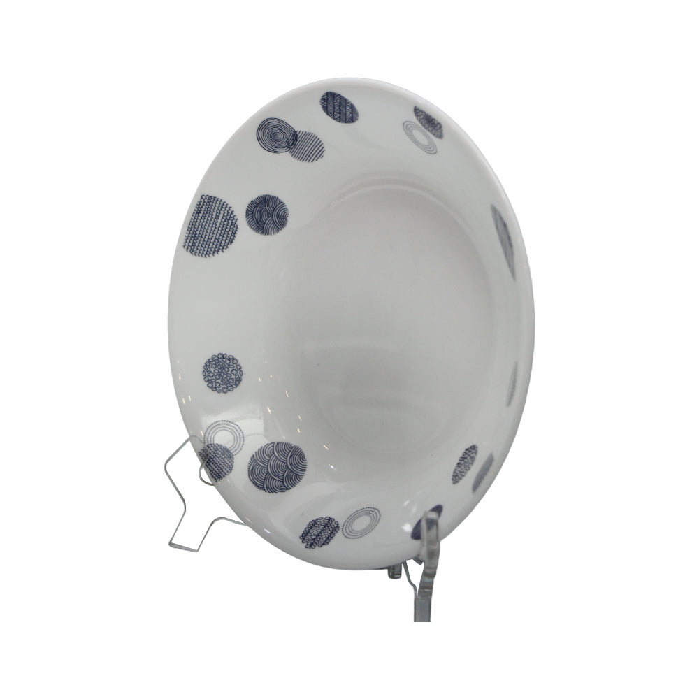 PLATE DEEP CORNINGWARE ESCAPE TO BLUE 420 ETB-LP