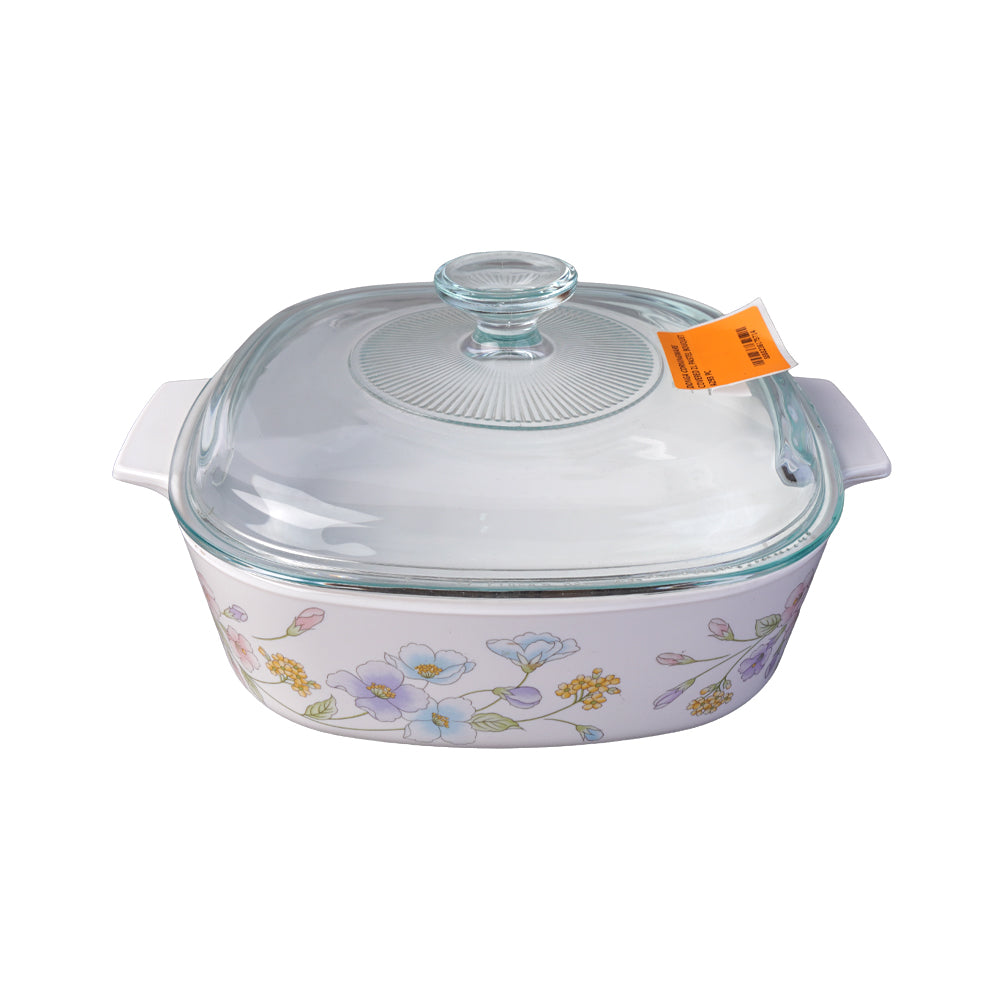 DONGA CORNINGWARE COVERED 2L PASTEL BOUQUET A293 PC
