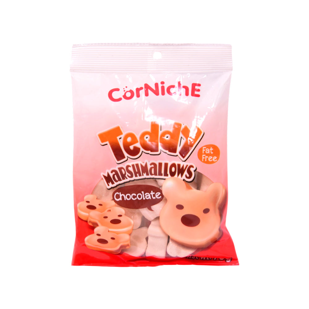 CORNICHE TEDDY MARSHMALLOWS CHOCOLATE FAT FREE 70 GM