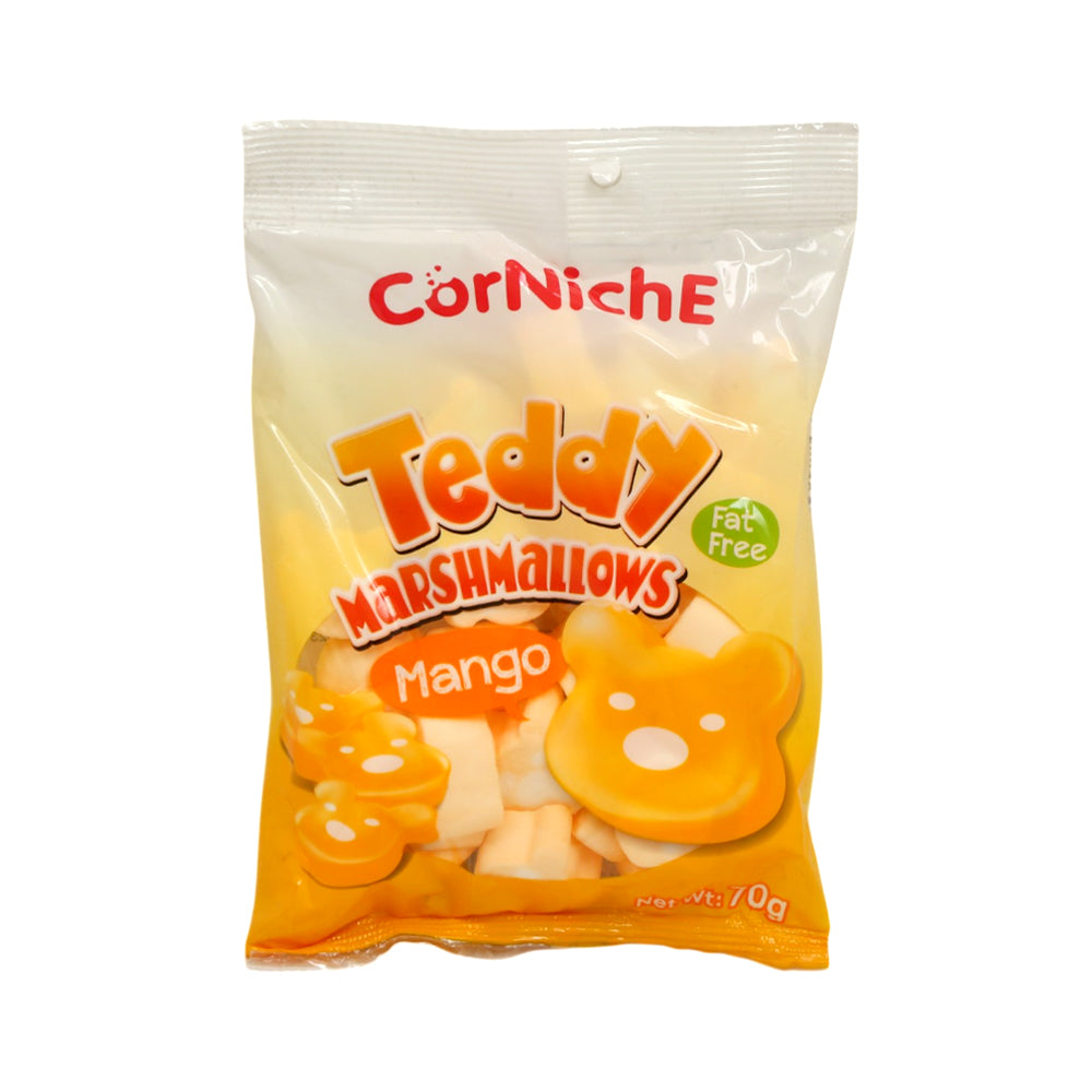 CORNICHE TEDDY MARSHMALLOWS MANGO FAT FREE 70 GM