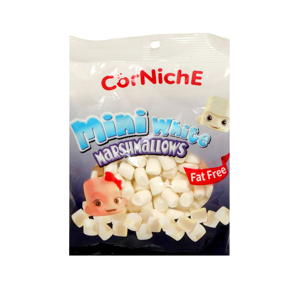 CORNICHE MINI WHITE  MARSHMALLOWS FAT FREE 70 GM
