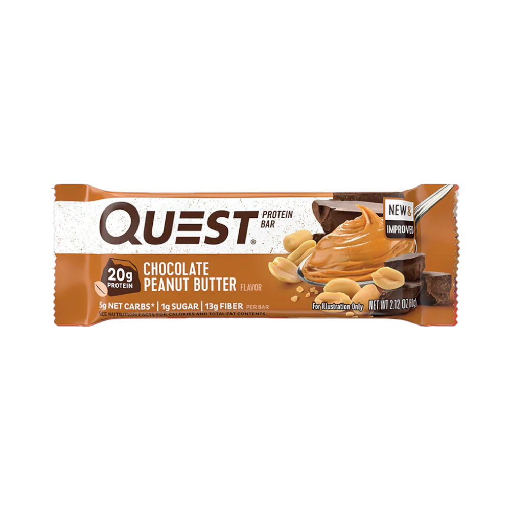 QUEST PROTEIN BAR CHOCOLATE PEANUT BUTTER 60 GM
