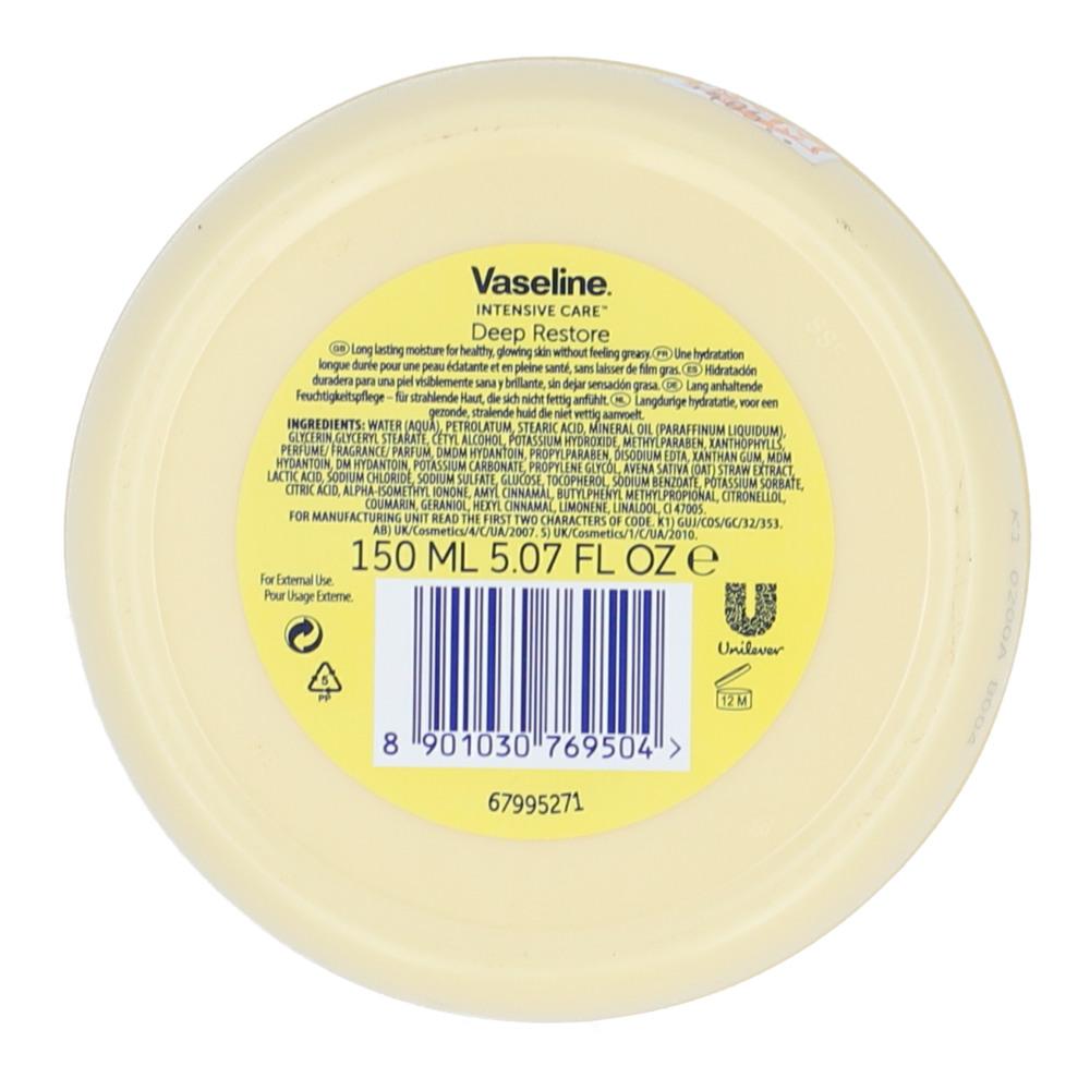 VASELINE BODY CREAM DEEP RESTORE INTENSIVE CARE 150 ML