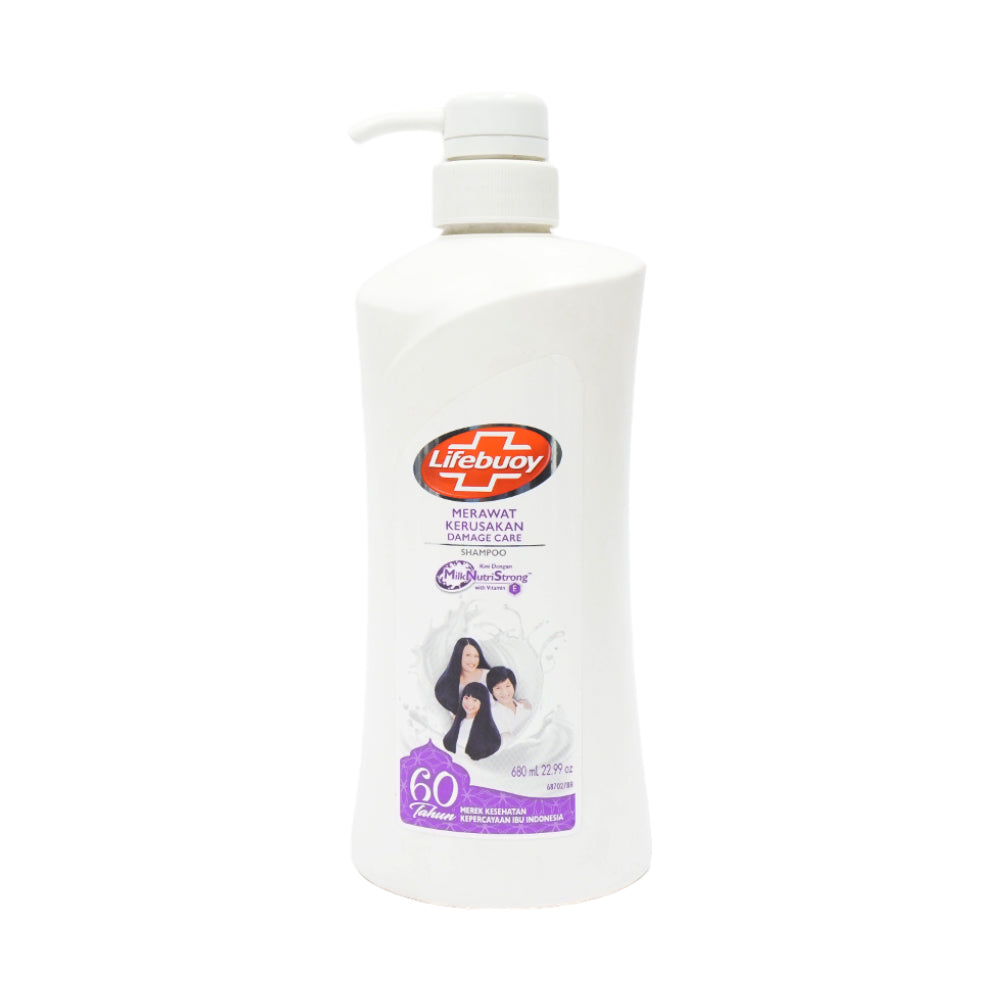 LIFEBUOY SHAMPOO DAMAGE CARE MILK STRONG 680 ML