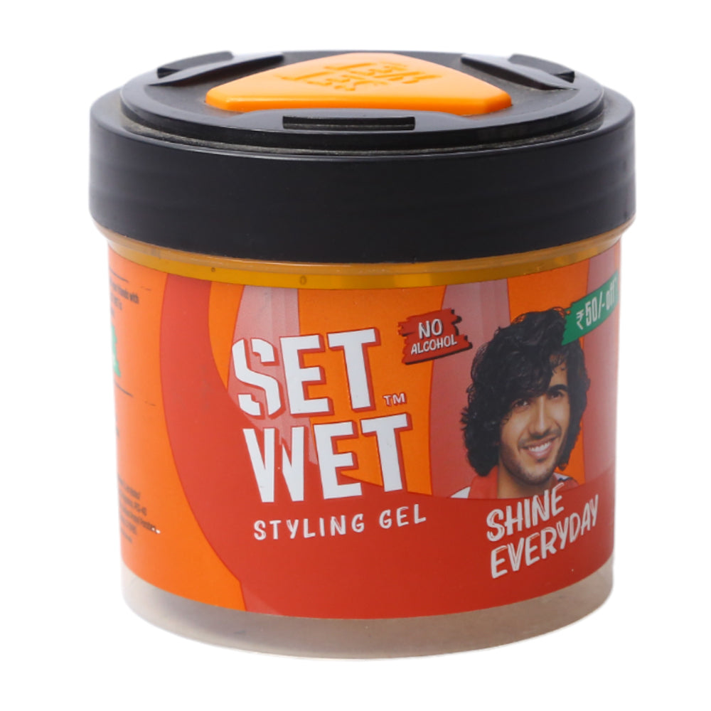 SET WET HAIR STYLING GELL SHINE EVERYDAY 250GM