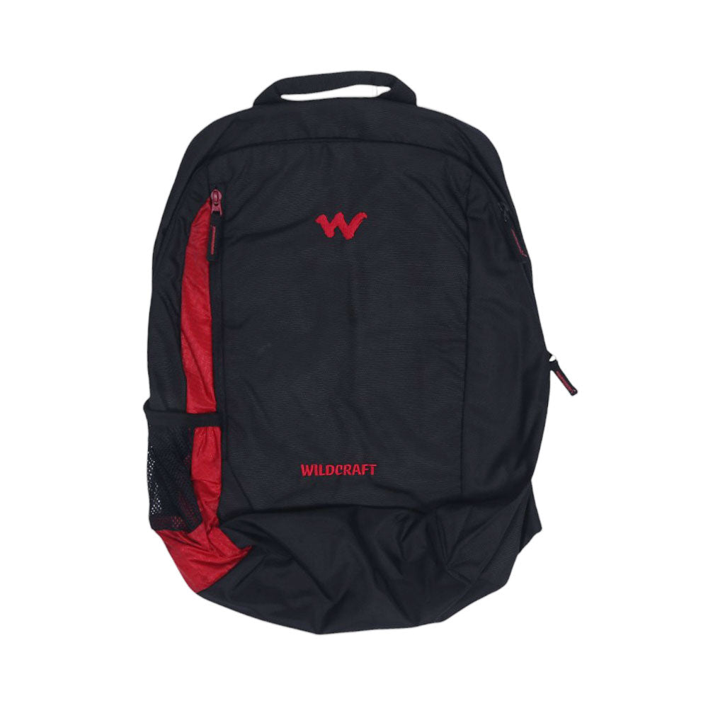 WILDCRAFT AXIS PLUS SCHOOL BACKPACK BLACK/RED