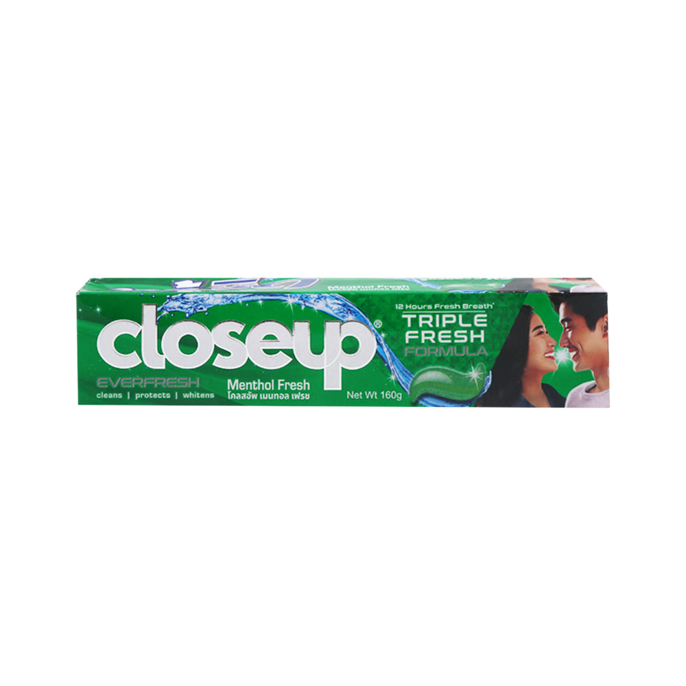 CLOSEUP TOOTHPASTE MENTHOL FRESH 160GM