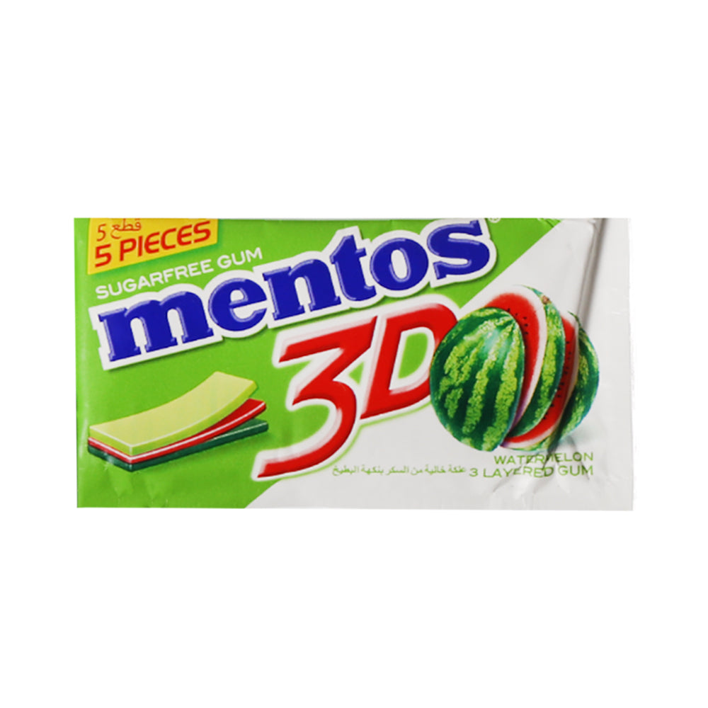 MENTOS GUM 3D WATERMELON BASIC