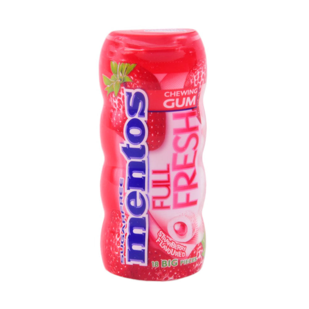 MENTOS GUM PURE FRESH STRAWBERRY SUGAR FREE 31.5 GM