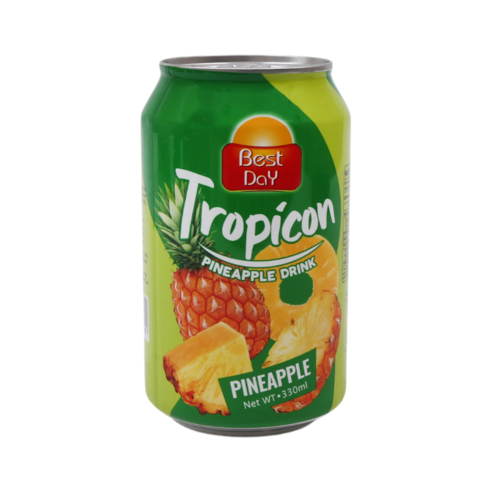 BEST DAY TROPICON PINEAPPLE DRINK CAN 330 ML