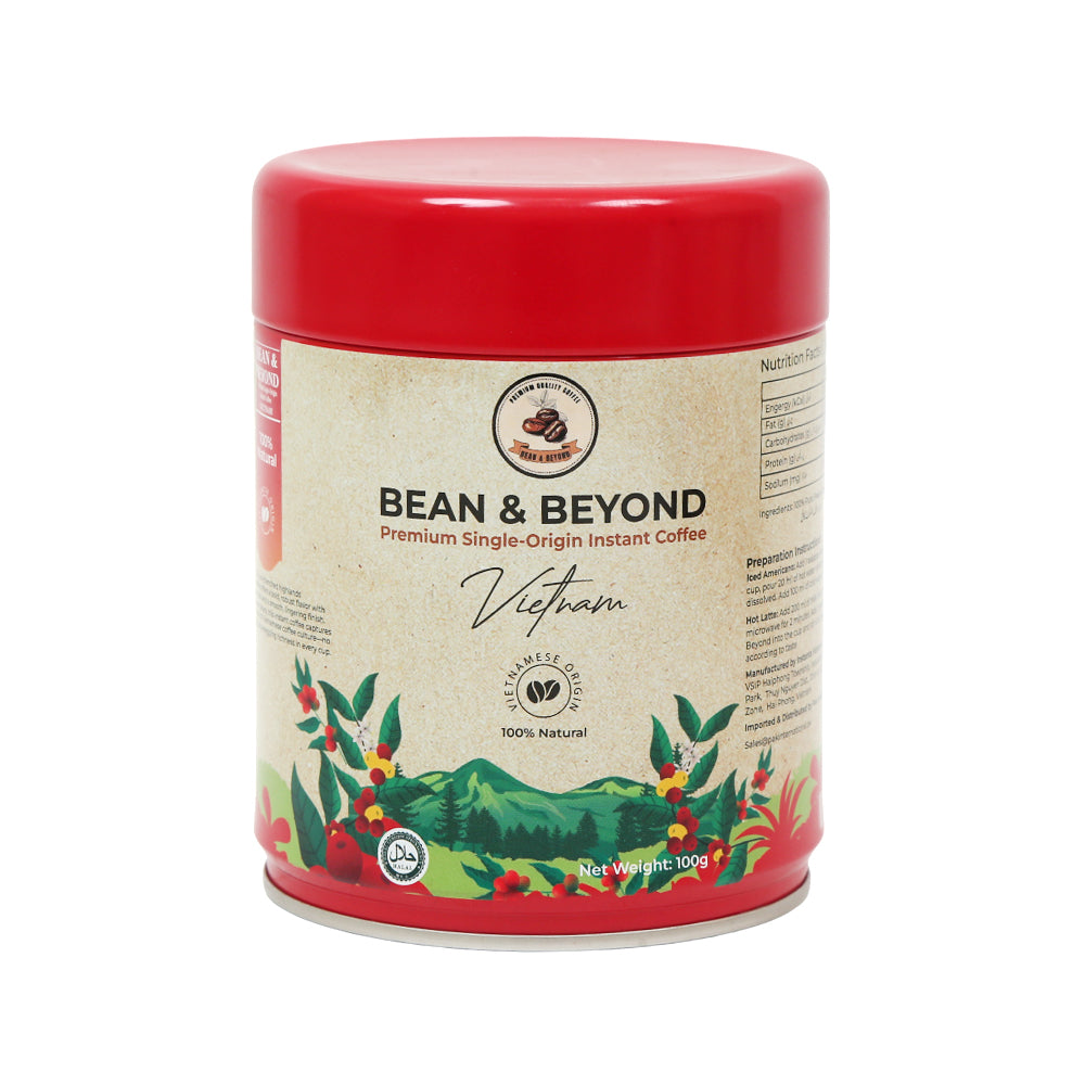 BEAN & BEYOND VIETNAM COFFEE TIN 100G