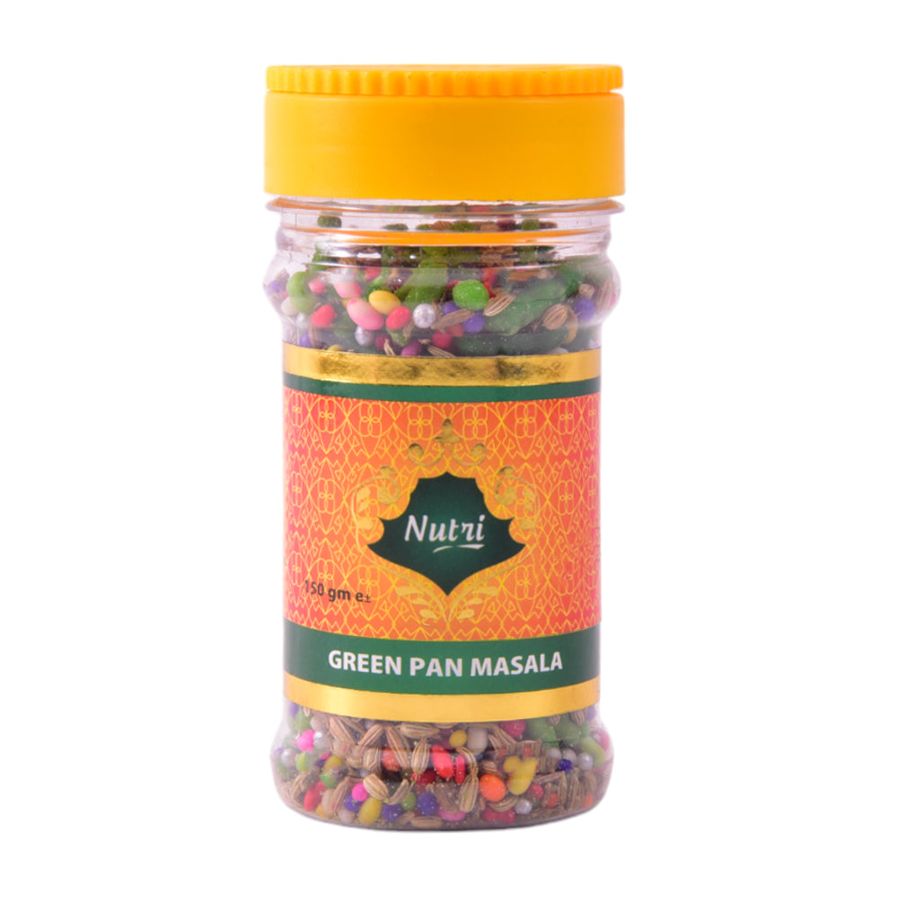 NUTRI GREEN PAN MASALA JAR 150 GM
