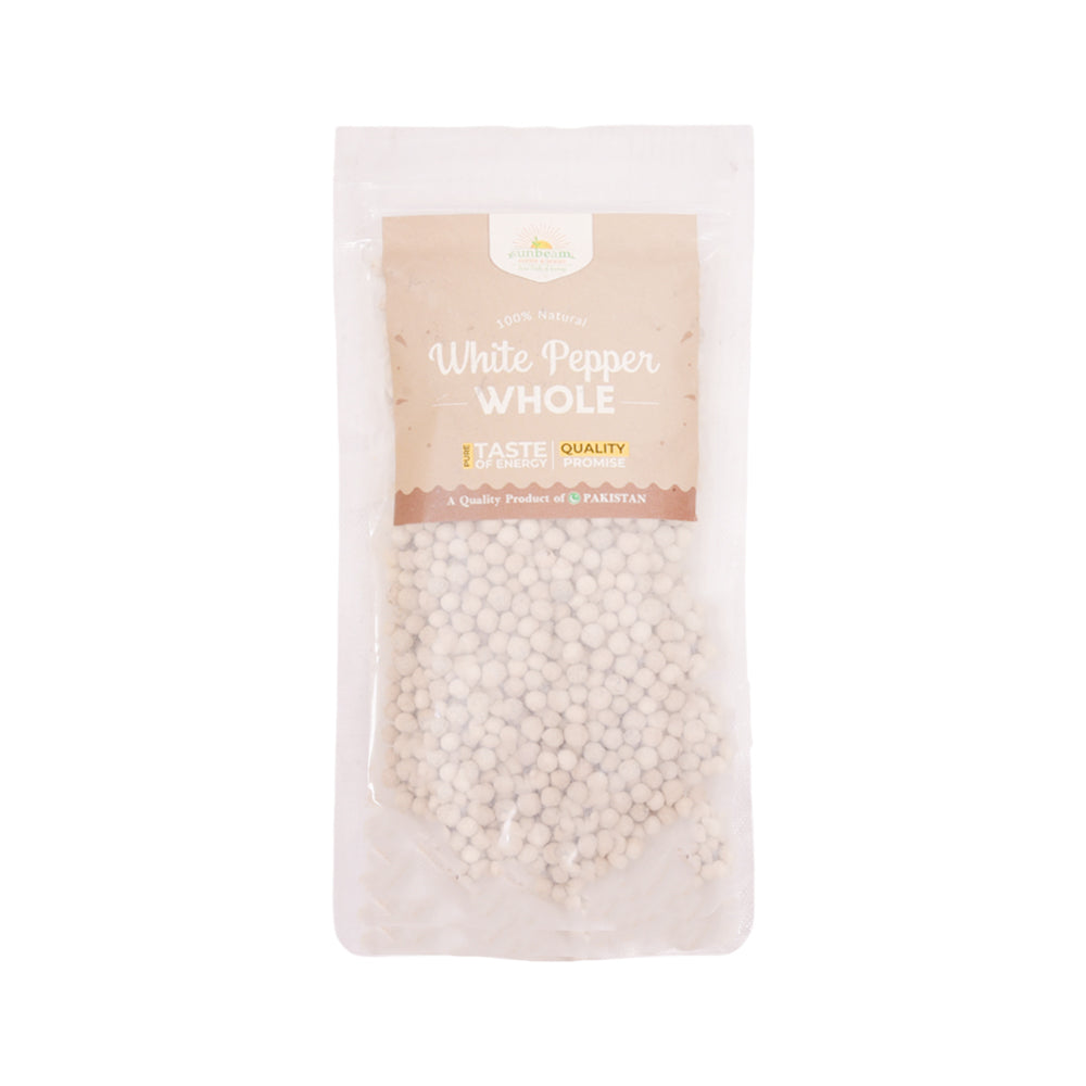 SUNBEAM WHITE PAPAR WHOLE 100 GM