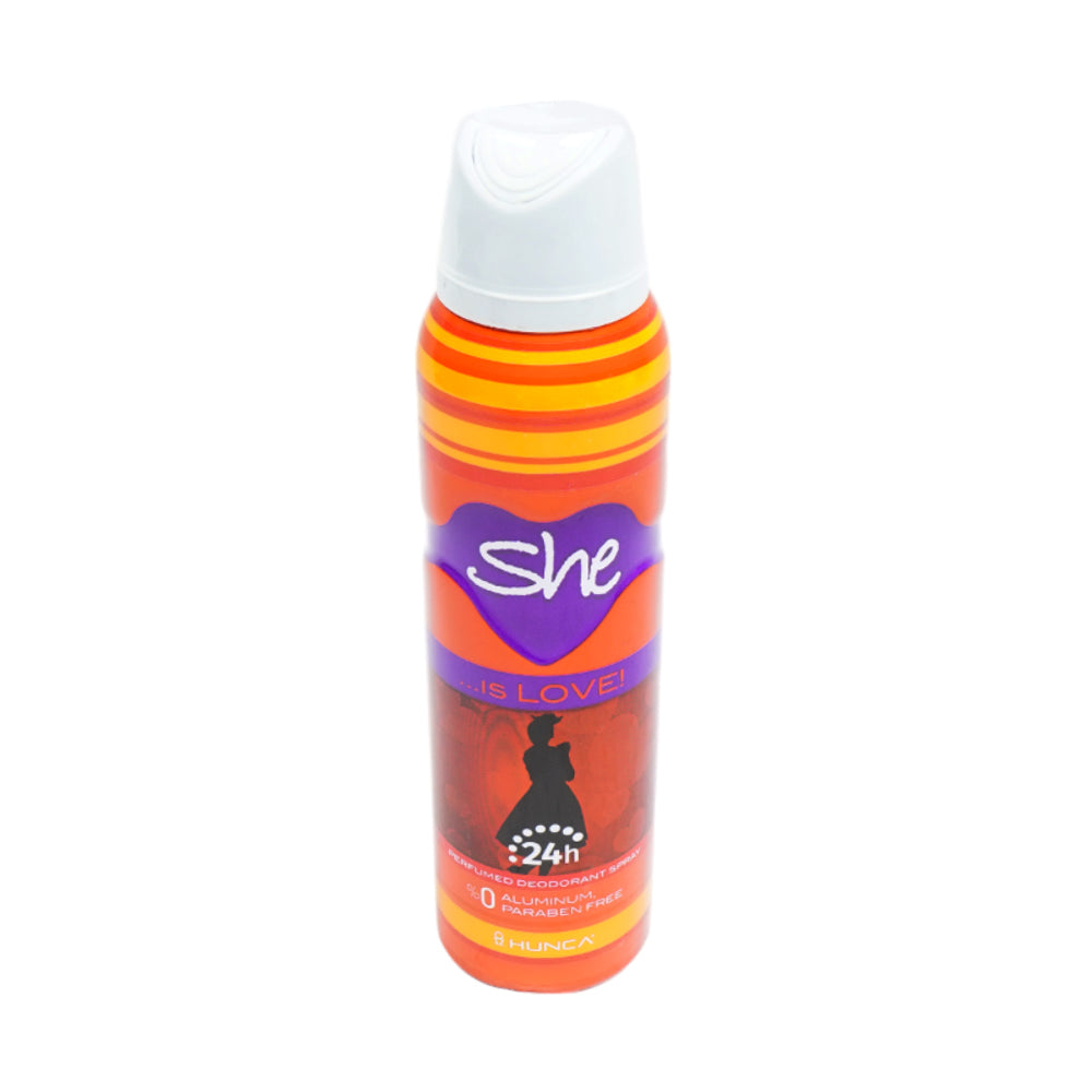 SHE DEODORANT IS HAPPY 150 ML BASIC