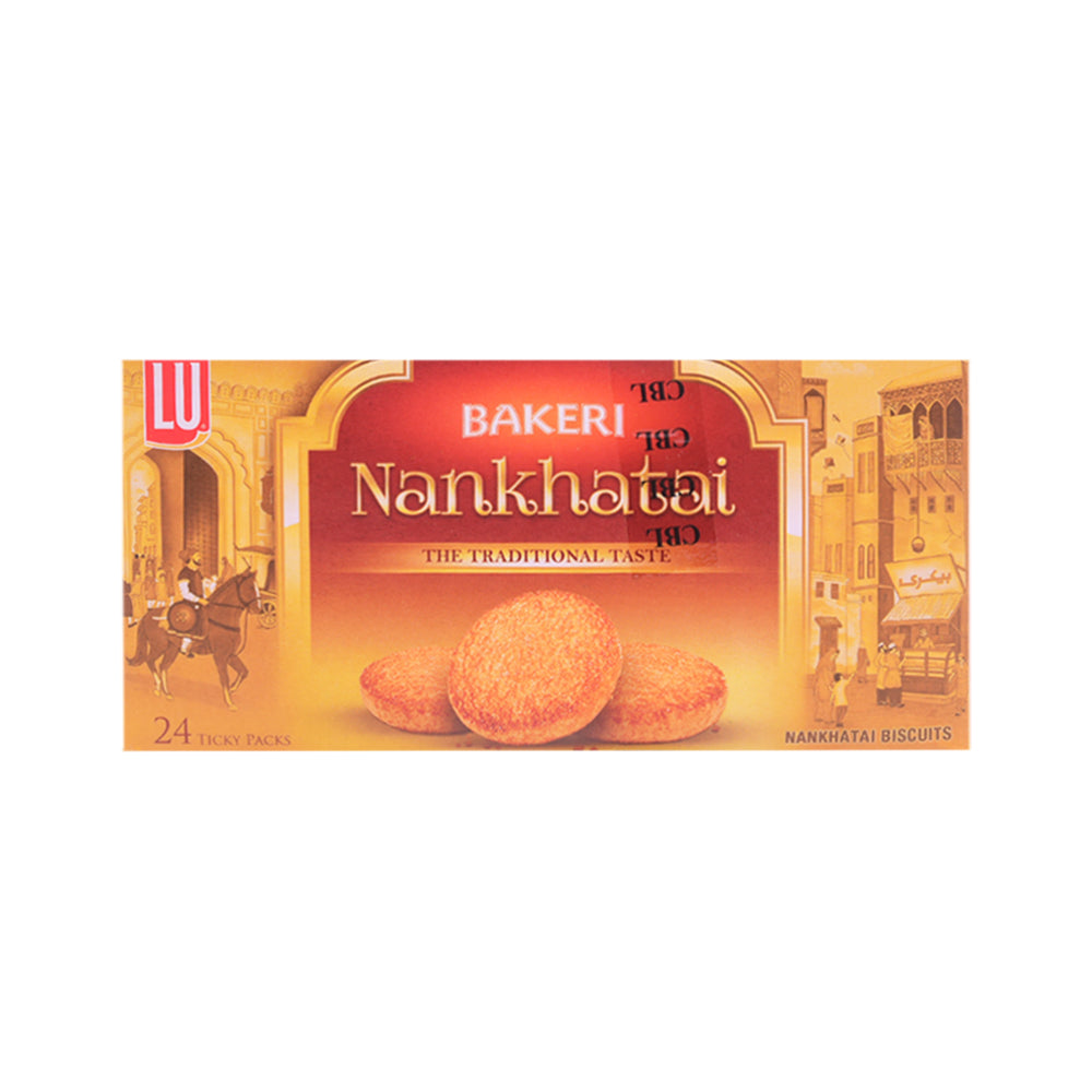 LU BAKERI NANKHATAI BISCUIT 12.8 GM T/P BOX 24PC