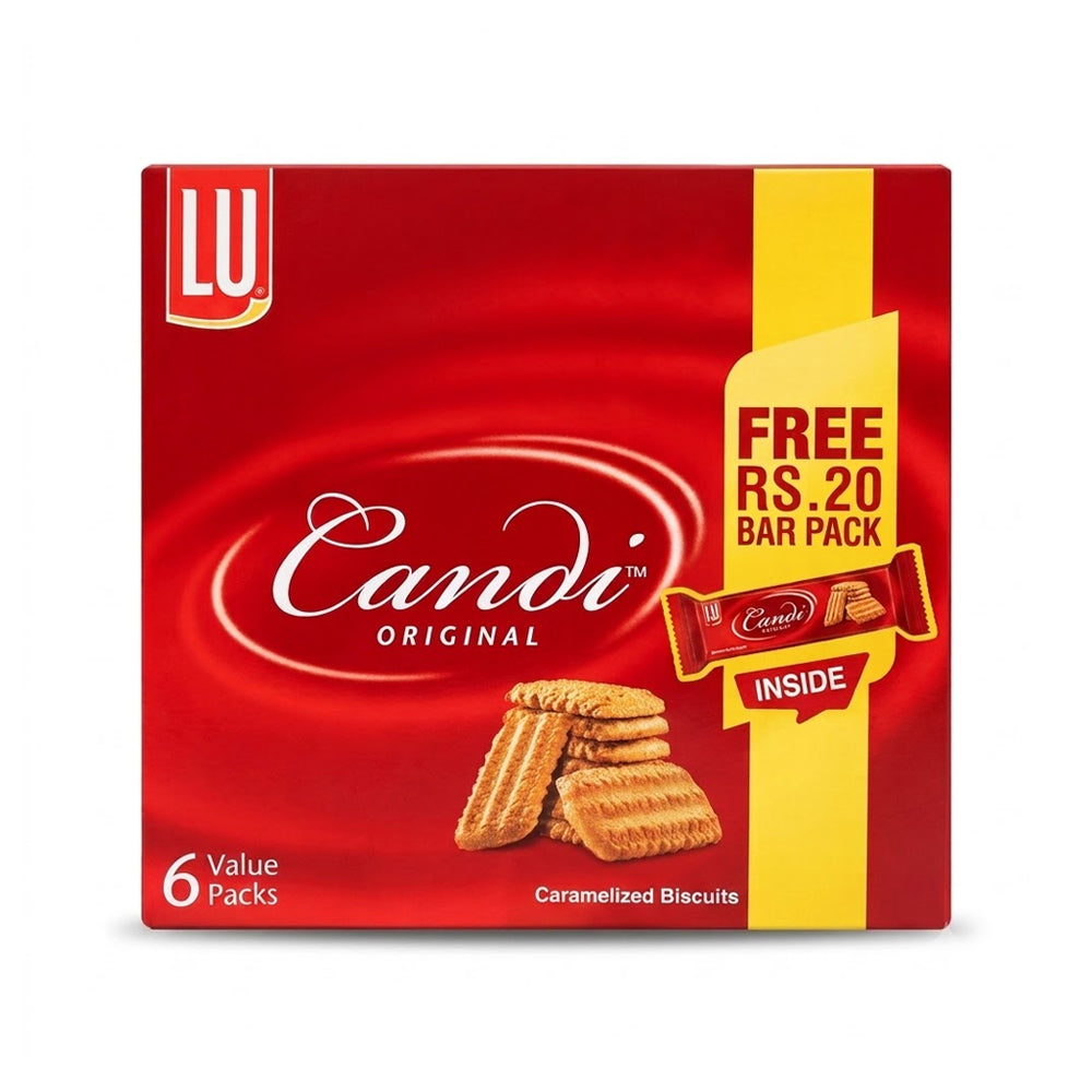 LU CANDI BISCUIT VALUE PACK 6 PCS 444 GM