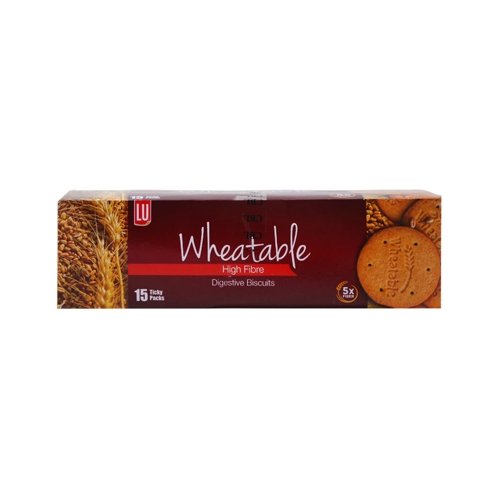 LU WHEATABLE HIGH FIBRE BISCUIT 21.6GM T/P BOX 15PC