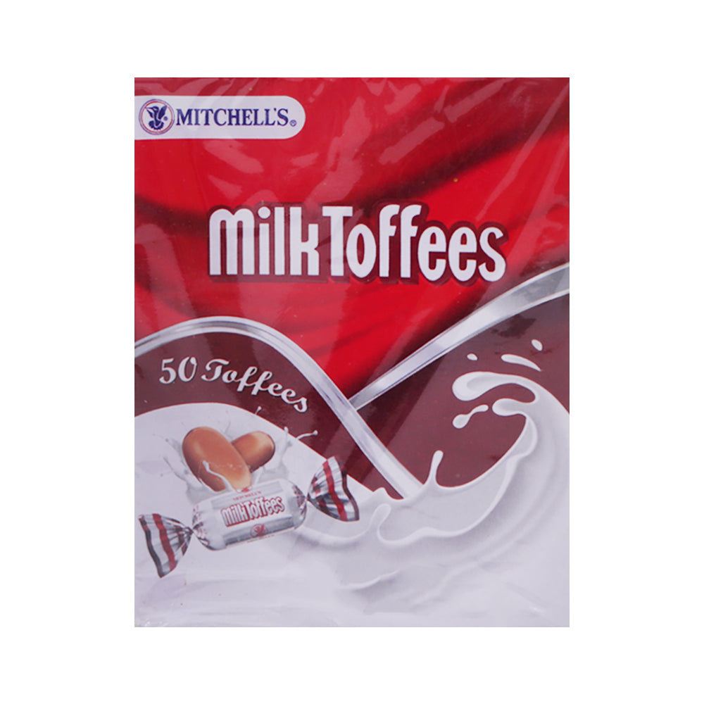 MITCHELLS MILK TOFFEES 50 GM