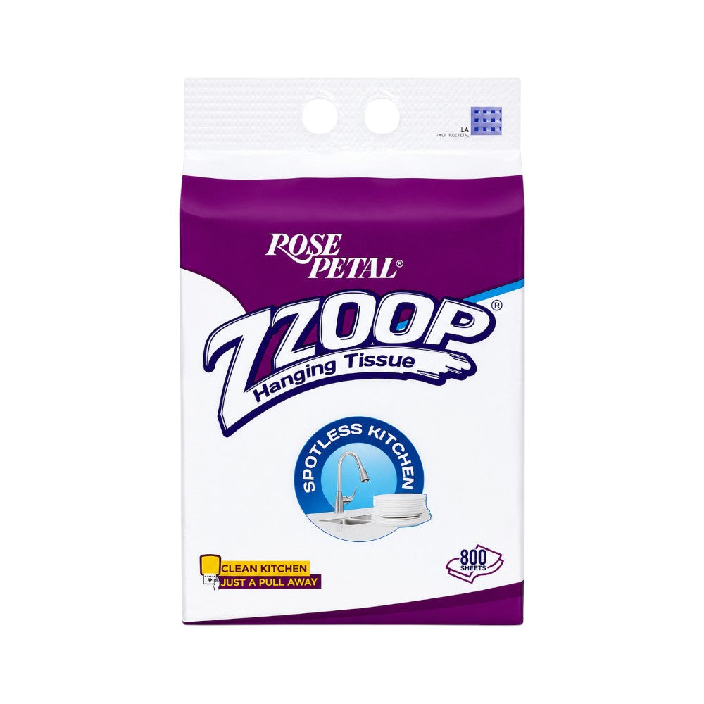 ROSE PETAL ZOOP HANGING TISSUES