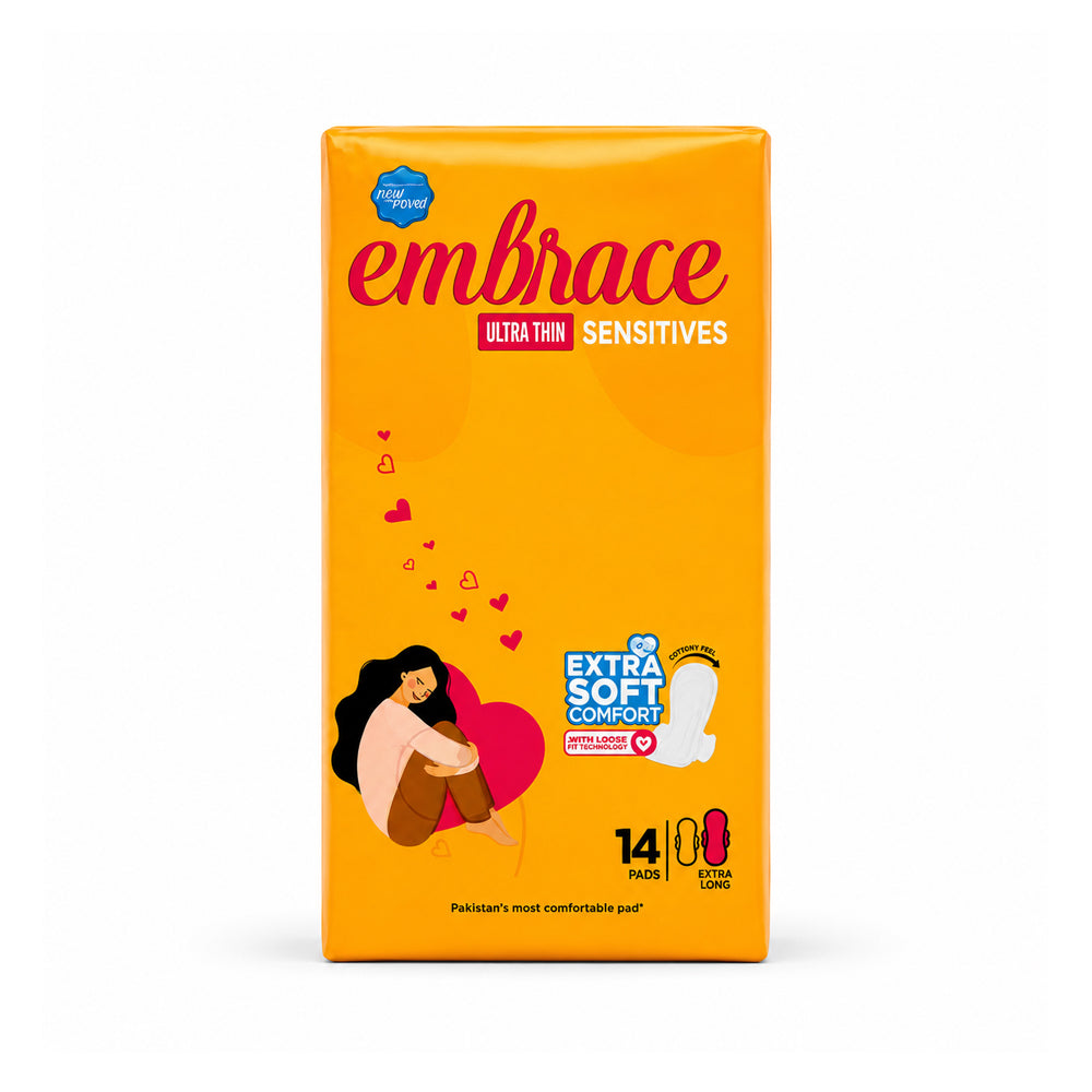 EMBRACE ULTRA THIN SENSITIVES EXTRA LONG 14 PCS