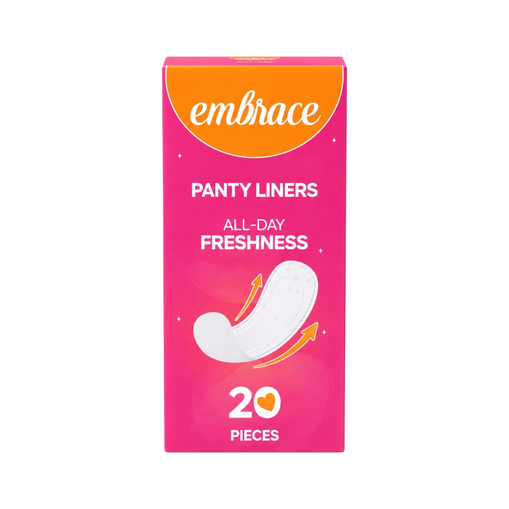 EMBRACE PANTY LINER ALL DAY FRESHNESS 20 PCS