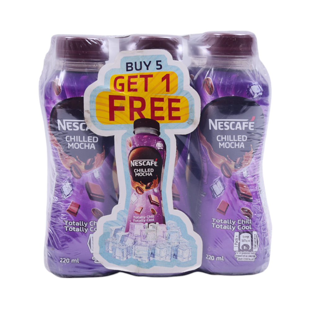 NESCAFE CHILLED MOCHA 220ML 5+1 PROMO