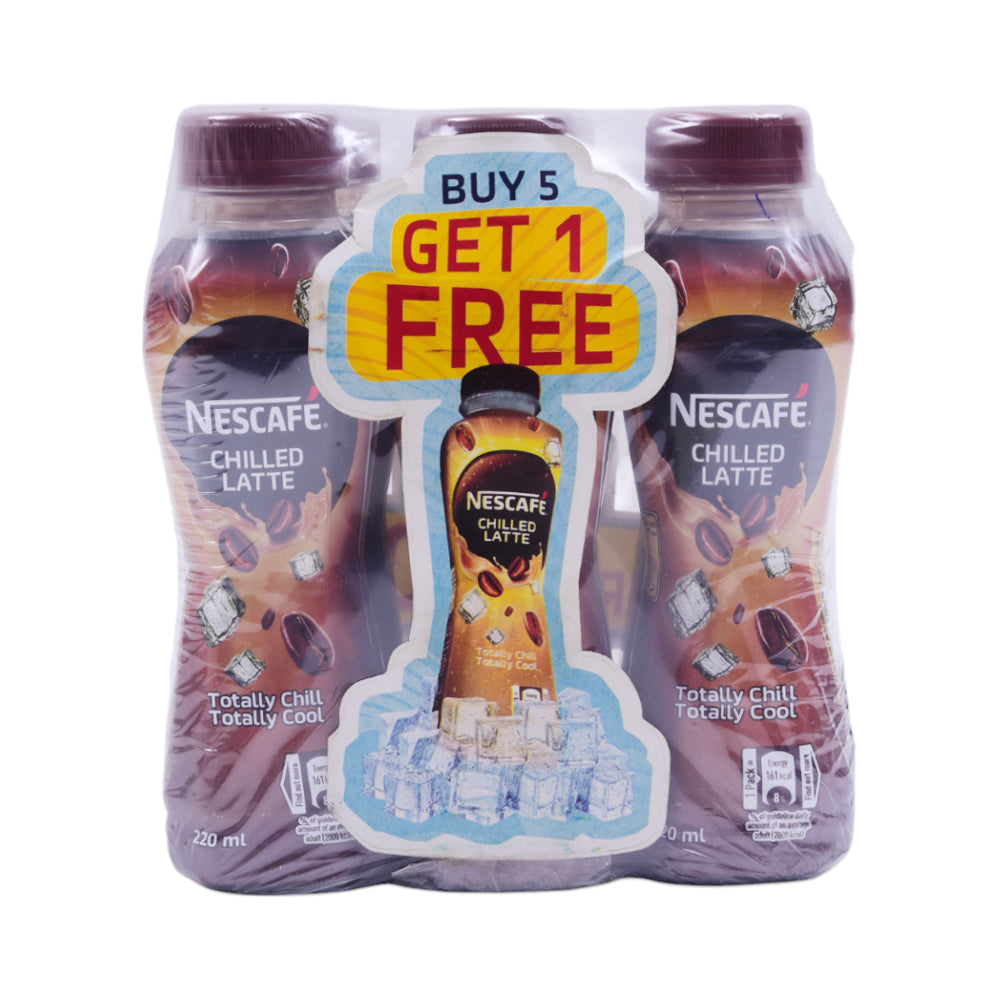 NESCAFE CHILLED LATTE 220ML 5+1 PROMO