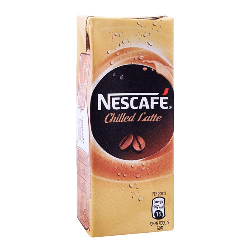 NESCAFE COFFEE CHILLED LATTE LIQUID 200 ML-CARTON